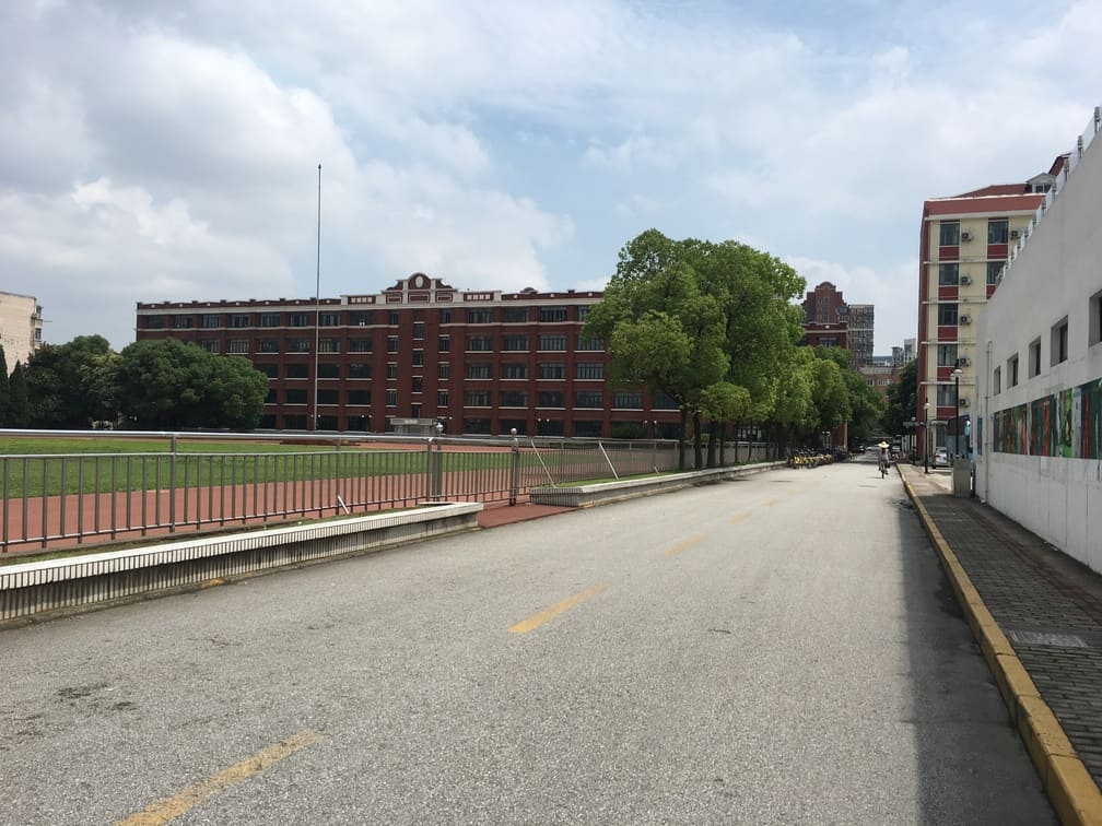 留学していた華東師範大学