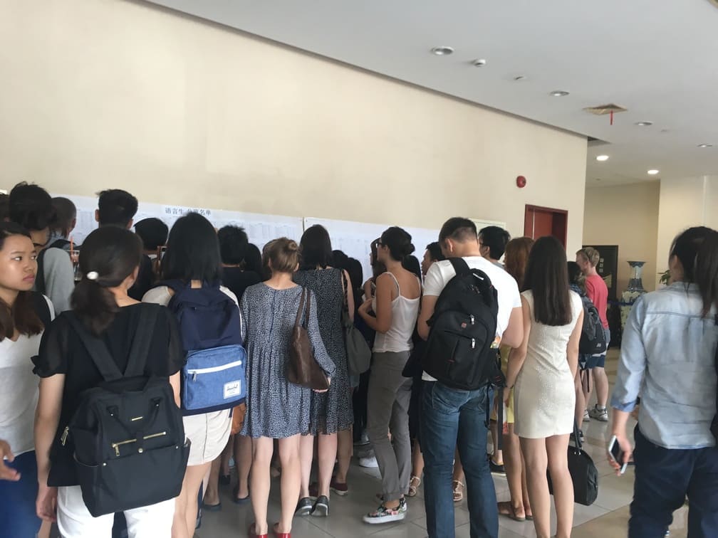 復旦大学の留学生