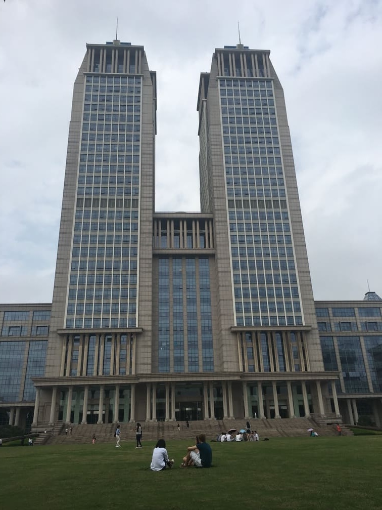 留学していた復旦大学